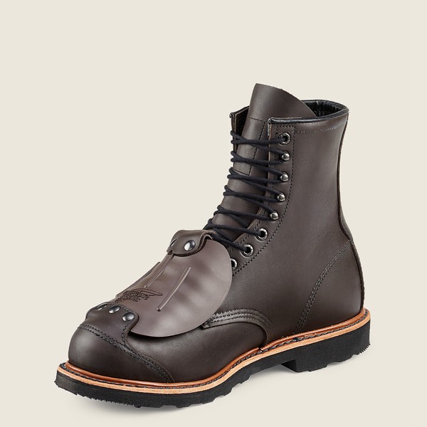 Botas de Seguridad Red Wing Hombre Marrom Oscuro - Truwelt - 8-Inch Toe Metguard - 739-JQUZBN